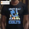 Indianapolis Colts Grinch And Cindy Lou Who Graphic T Shirt