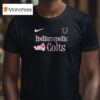 Indianapolis Colts X Pink Panther Cartoon T Shirt