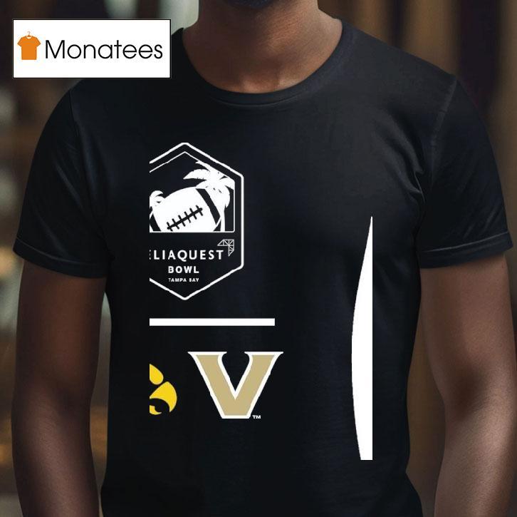 Iowa Hawkeyes And Vanderbilt Commodores Football Reliaquest Bowl Tampa Bay T Shirt Iowa Hawkeyes And Vanderbilt Commodores Football Reliaquest Bowl Tampa Bay T Shirt