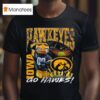 Iowa Hawkeyes Go Hawks Masco T Shirt