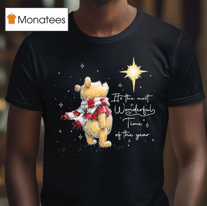 It S The Most Wonderful Time Of The Year Christmas Winnie The Pooh T Shirt It S The Most Wonderful Time Of The Year Christmas Winnie The Pooh T Shirt