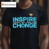 Jacksonville Jaguars Inspire Change Opportunity Equity Freedom Justice T Shirt