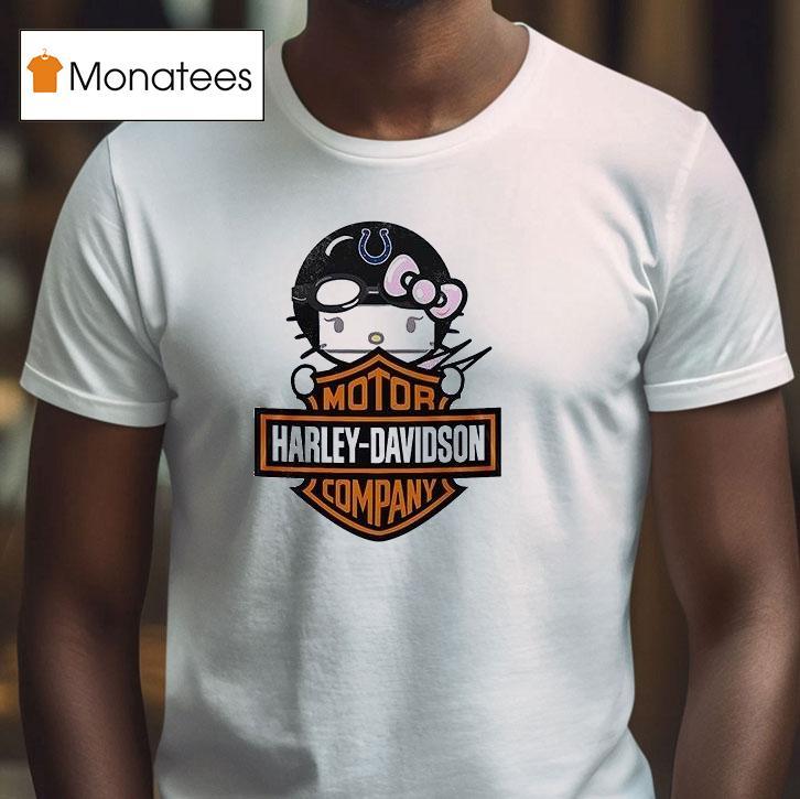 Jacksonville Jaguars X Hello Kitty Motor Harley Davidson T Shirt Jacksonville Jaguars X Hello Kitty Motor Harley Davidson T Shirt