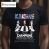 Kansas City Team Sport Champion Salvador Perez Patrick Mahomes Ochai Agbaji Signatures T Shirt