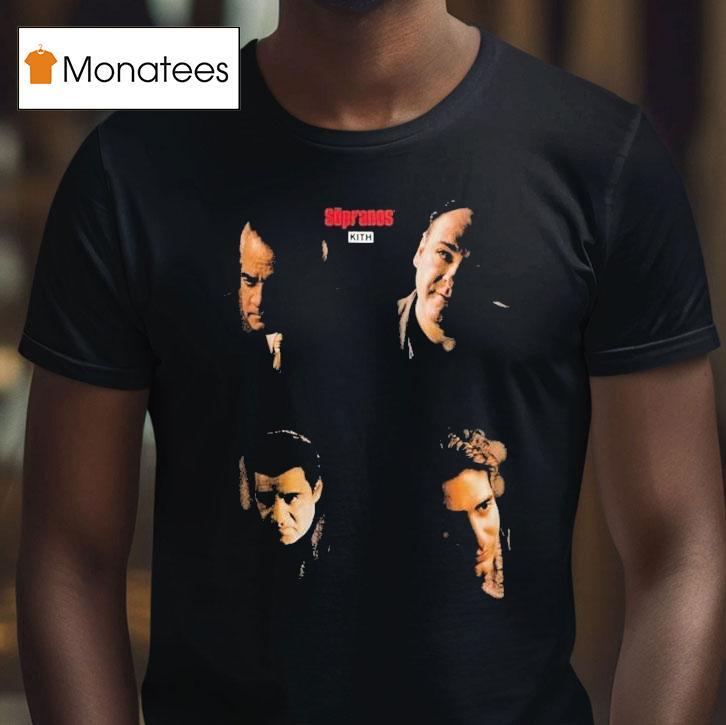 Kith For The Sopranos Characters Vignette T Shirt Kith For The Sopranos Characters Vignette T Shirt