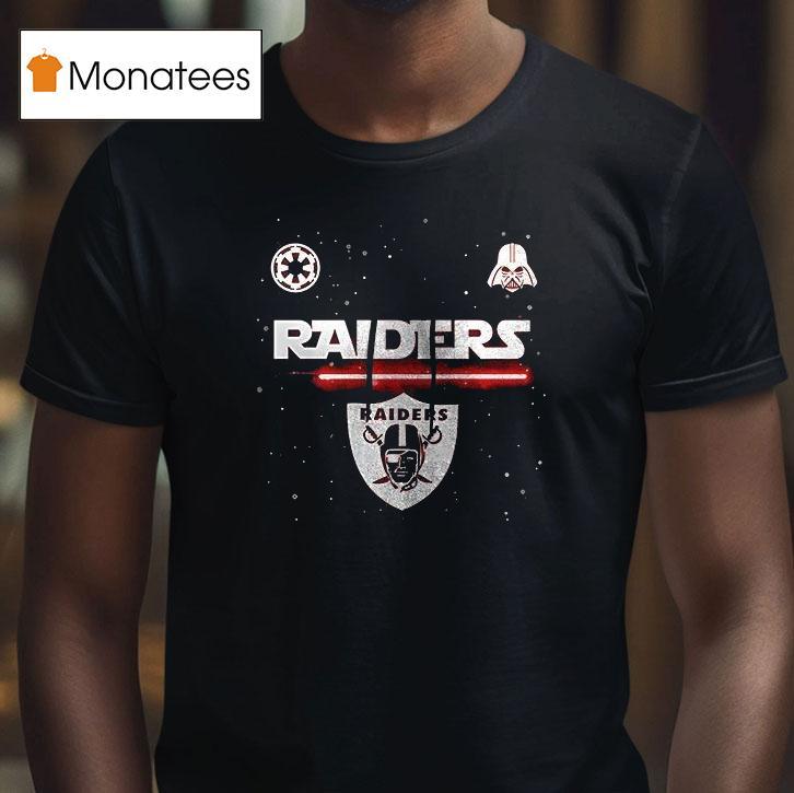 Las Vegas Raiders X Star Wars Darth Vader T Shirt Las Vegas Raiders X Star Wars Darth Vader T Shirt