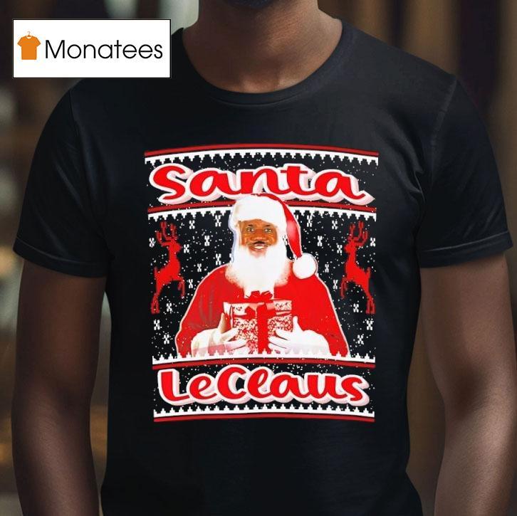 Lebron James Santa Leclaus Graphic T Shirt Lebron James Santa Leclaus Graphic T Shirt