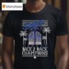 Los Angeles Dodgers Back Back Champions Ugly Christmas T Shirt