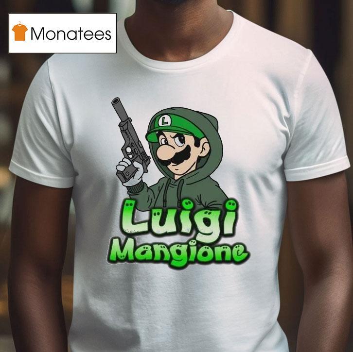 Luigi Mangione Super Mario Bros T Shirt Luigi Mangione Super Mario Bros T Shirt