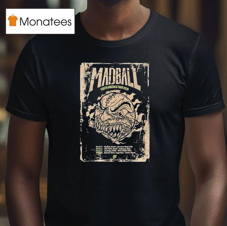 Madball South America Tour Vintage T Shirt Madball South America Tour Vintage T Shirt