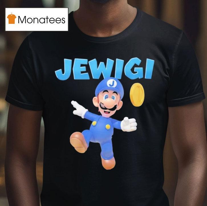 Mario Nintendo Jewigi T Shirt Mario Nintendo Jewigi T Shirt