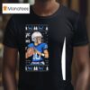 Maye The Season Be Jolly Christmas New England Fan Football T Shirt