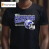 Memphis Tigers Are Union Home Mortgage Gasparilla Bowl Champions Helmet At Raymond James Stadium In Tampa Florida T Shirt