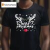 Merry Christmas Fuck Trump Xmas Reindeer T Shirt