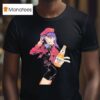 Misato Katsuragi X Modelo Beer Anime Series T Shirt