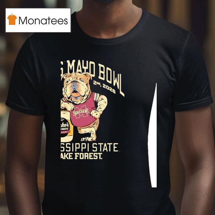 Mississippi State And Wake Forest Duke S Mayo Bowl Jan Nd T Shirt Mississippi State And Wake Forest Duke S Mayo Bowl Jan Nd T Shirt
