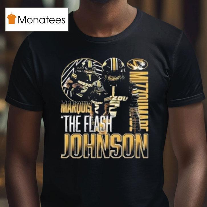 Mizzou Tigers Nil Marquis Johnson The Flash Player T Shirt Mizzou Tigers Nil Marquis Johnson The Flash Player T Shirt