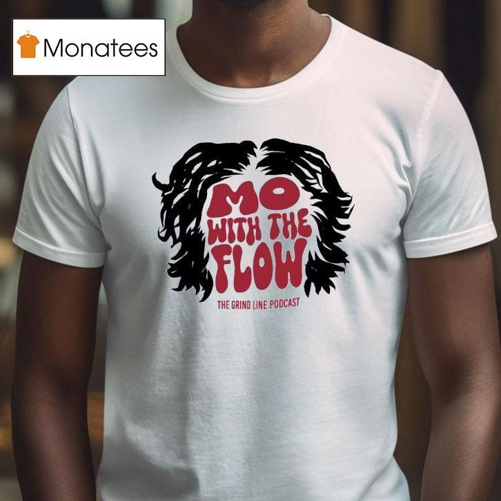 Moritz Seider With The Flow Detroit Red Wings T Shirt Moritz Seider With The Flow Detroit Red Wings T Shirt