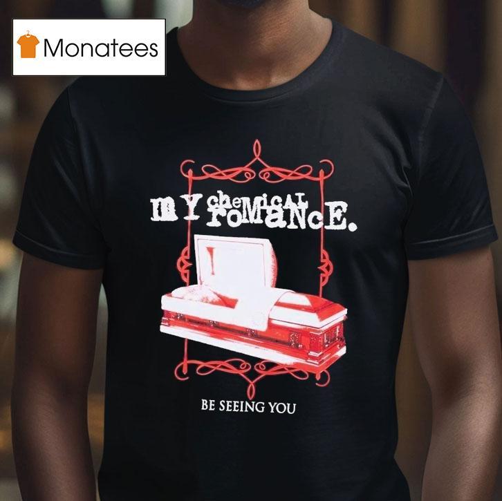 My Chemical Romance Be Seeing You Coffin T Shirt My Chemical Romance Be Seeing You Coffin T Shirt