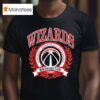 Naional Basketball Association Washington Wizards Crest Logo T Shirt