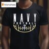 Navy Midshipmen Football Us Naval Academy Logo T Shirt