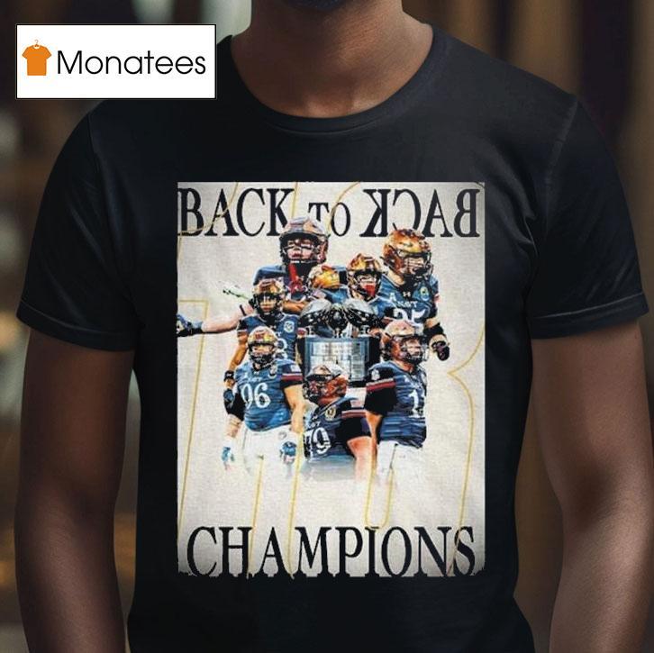 Navy Midshipmen Go Navy Back To Back Champions T Shirt Navy Midshipmen Go Navy Back To Back Champions T Shirt