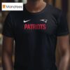 New England Patriots This Drummer Loves The Patriots Skeleton T Shirt