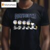 New England Patriots X Peanuts Snoopy Abbey Road T Shirt
