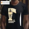 New York Cup Champions New Sork Basketball T Shirt