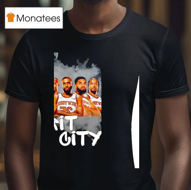 New York Knicks Basketball Grit City T Shirt New York Knicks Basketball Grit City T Shirt