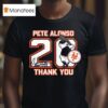New York Mets Thank You Pete Alonso Signature T Shirt
