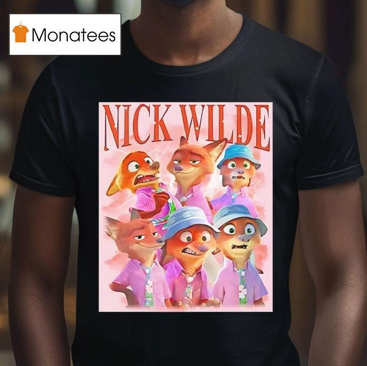 Nick Wilde Disney Zootopia Graphic T Shirt Nick Wilde Disney Zootopia Graphic T Shirt