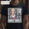 Nigel Farage Stop The Gravy Boats Funny Christmas T Shirt
