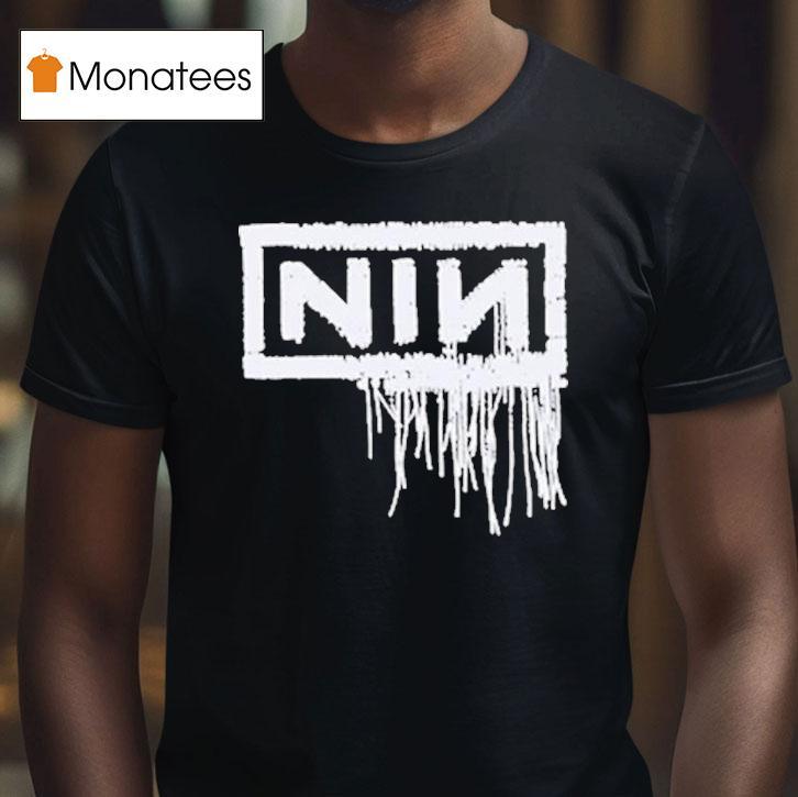 Nine Inch Nails With Th Thread Logo T Shirt Nine Inch Nails With Th Thread Logo T Shirt