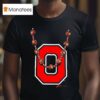 Ohio State Buckeye Genuine Buckeye Bead Necklace T Shirt