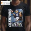 Old Dominion Monarchs Staffdna Cure Bowl Champions Masco T Shirt