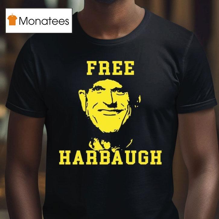 Original Mara Macdonald Free Harbaugh T Shirt Original Mara Macdonald Free Harbaugh T Shirt
