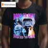 Patas Monkey Born To Shit Forced To Wipe Graphic T Shirt