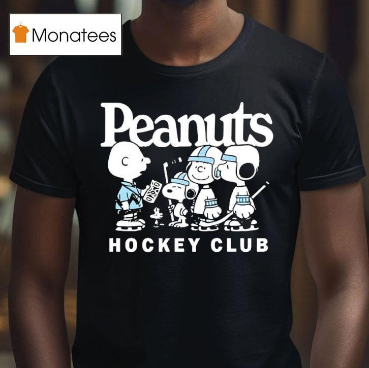 Peanuts Hockey Club T Shirt Peanuts Hockey Club T Shirt