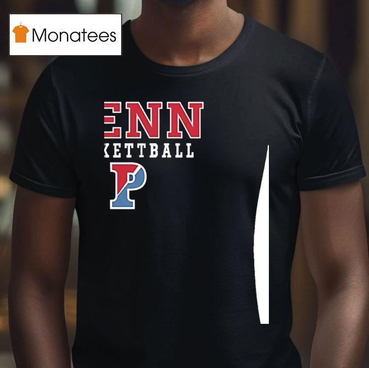 Penn Quakers Basketball Logo T Shirt Penn Quakers Basketball Logo T Shirt