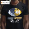 Penn State Nittany Lions Saturday On Pittsburgh Slers Sundays Helmet Logo T Shirt