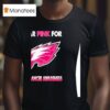 Philadelphia Eagles I Wear Pink For Breast Cancer Awareness T Shirt