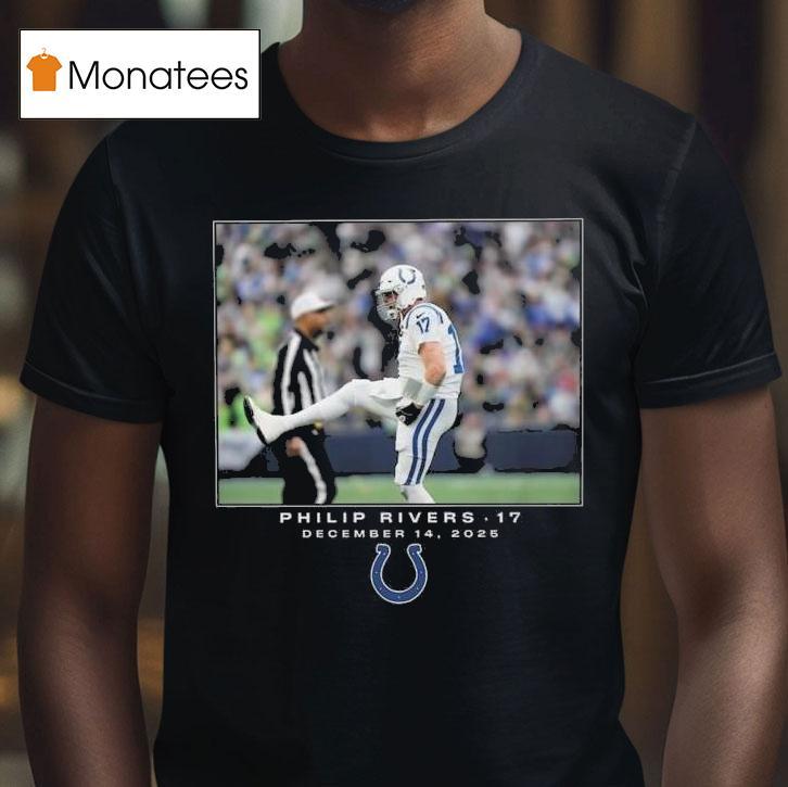 Philip Rivers Indianapolis Colts Nfl Flash Features Week T Shirt Philip Rivers Indianapolis Colts Nfl Flash Features Week T Shirt