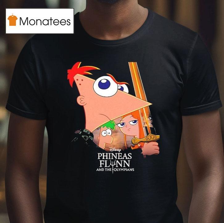 Phineas And Ferb Themed Percy Jackson Phineas Flynn And The Olympians T Shirt Phineas And Ferb Themed Percy Jackson Phineas Flynn And The Olympians T Shirt