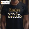 Pittsburgh Slers X Peanuts Snoopy Abbey Road T Shirt