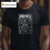 Prince Purple Rain Kiss Blend Whiskey Signature T Shirt