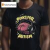Punks For Autism Brain Music T Shirt