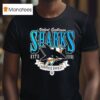 San Jose Sharks Violent Gentlemen Established Distressed T Shirt