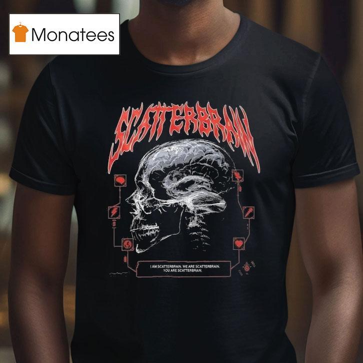 Scatterbrain X Ray T Shirt Scatterbrain X Ray T Shirt