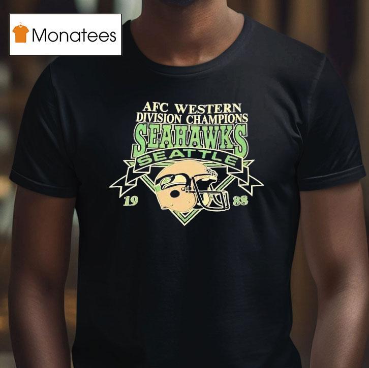 Seattle Seahawks Afc Western Division Champions T Shirt Seattle Seahawks Afc Western Division Champions T Shirt
